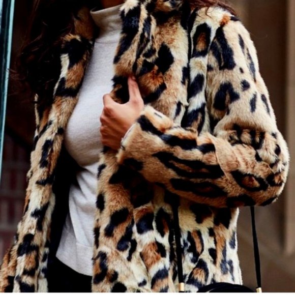 NEW! Jessica Simpson Animal print jacket/coat